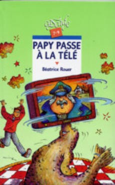 Papy passe à la télé - couverture livre occasion