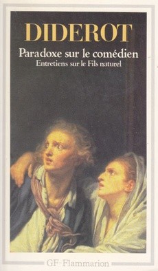 couverture de 'Paradoxe sur le comédien' - couverture livre occasion