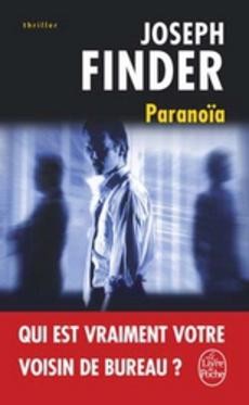 couverture de 'Paranoïa' - couverture livre occasion