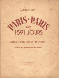 Paris-Paris en 1591 jours - couverture livre occasion