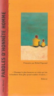 Paroles d'honnête homme - couverture livre occasion