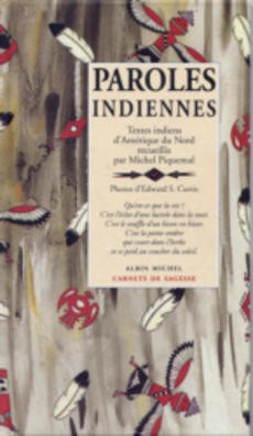 Paroles indiennes - couverture livre occasion