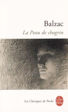 couverture de 'La peau de chagrin' - couverture livre occasion