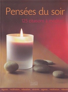 Pensées du soir - couverture livre occasion