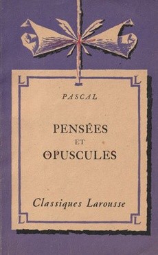 Pensées et Opuscules - couverture livre occasion