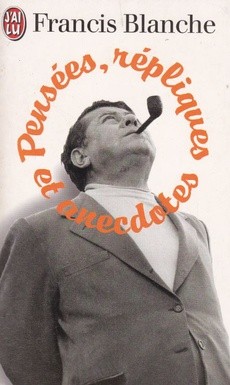 Pensées, répliques et anecdotes - couverture livre occasion