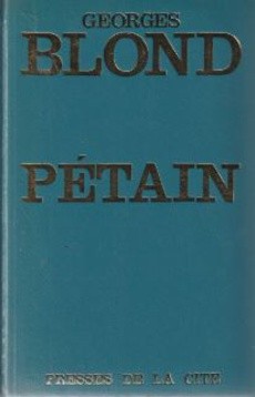 Pétain - couverture livre occasion