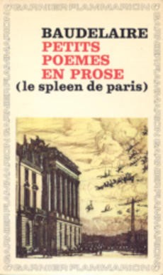 couverture de 'Petits poèmes en prose' - couverture livre occasion