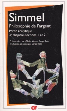 Philosophie de l'argent - couverture livre occasion