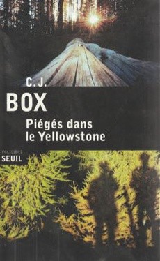 Piégés dans le Yellowstone - couverture livre occasion