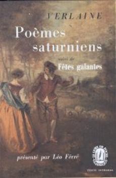couverture de 'Poèmes saturniens' - couverture livre occasion