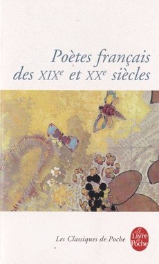couverture de 'Poètes français des XIXe et XXe siècles' - couverture livre occasion