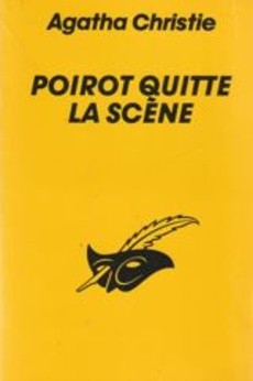 Poirot quitte la scène - couverture livre occasion