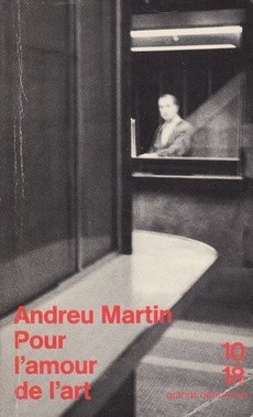couverture de 'Pour l'amour de l'art' - couverture livre occasion