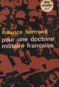 Pour une doctrine militaire française - couverture livre occasion