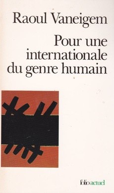 Pour une internationale du genre humain - couverture livre occasion