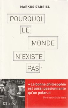 Pourquoi le monde n'existe pas - couverture livre occasion