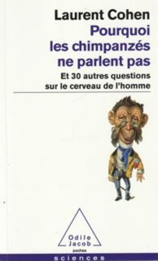 Pourquoi les chimpanzés ne parlent pas - couverture livre occasion