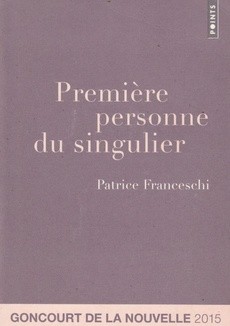 Première personne du singulier - couverture livre occasion