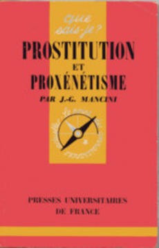 Prostitution et proxénétisme - couverture livre occasion
