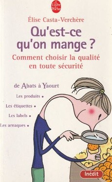 Qu'est-ce qu'on mange ? - couverture livre occasion