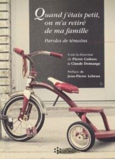 Quand j'étais petit, on m'a retiré de ma famille - couverture livre occasion