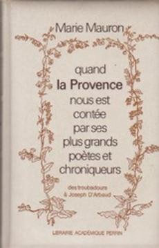 Quand la Provence nous est contée - couverture livre occasion