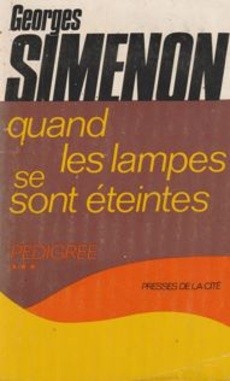 Quand les lampes se sont éteintes - couverture livre occasion