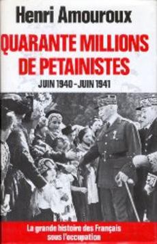 Quarante millions de pétainistes - couverture livre occasion