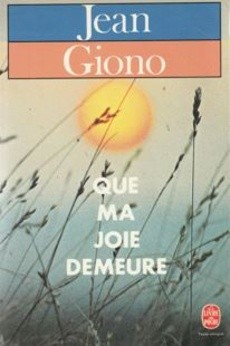 Que ma joie demeure - couverture livre occasion