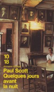 Quelques jours avant la nuit - couverture livre occasion