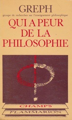 Qui a peur de la philosophie - couverture livre occasion