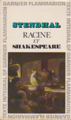 couverture de 'Racine et Shakespeare' - couverture livre occasion