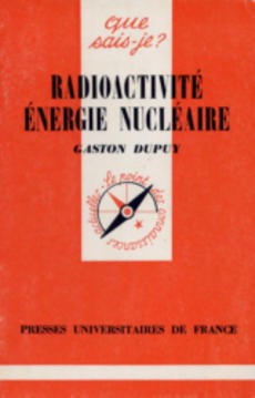 Radioactivité et Energie Nucléaire 33 - couverture livre occasion