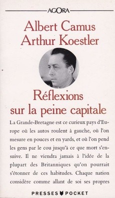 Réflexions sur la peine capitale - couverture livre occasion