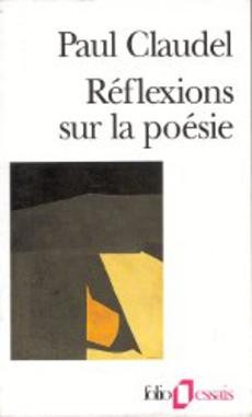 Réflexions sur la poésie - couverture livre occasion