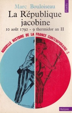couverture de 'La République jacobine' - couverture livre occasion
