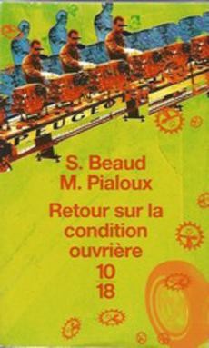 Retour sur la condition ouvrière - couverture livre occasion