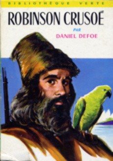 couverture de 'Robinson Crusoé' - couverture livre occasion