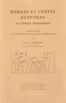 Romans et contes égyptiens de l'époque pharaonique - couverture livre occasion