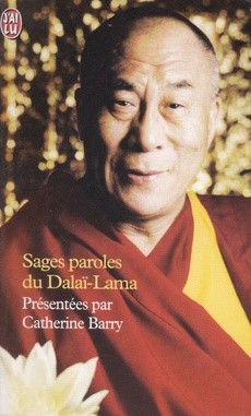 Sages paroles du Dalaï-Lama - couverture livre occasion
