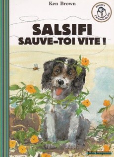 couverture de 'Salsifi sauve-toi vite !' - couverture livre occasion