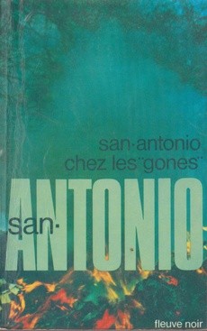 San-Antonio chez les "gones" - couverture livre occasion