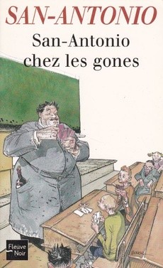 San-Antonio chez les "gones" - couverture livre occasion