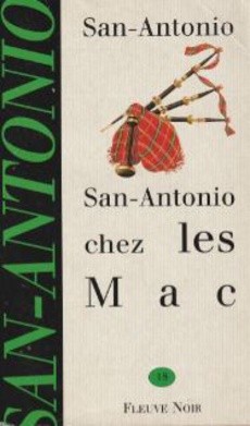 San-antonio chez les Mac - couverture livre occasion