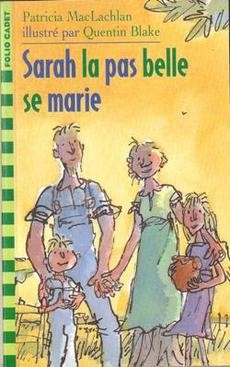 Sarah la pas belle se marie - couverture livre occasion