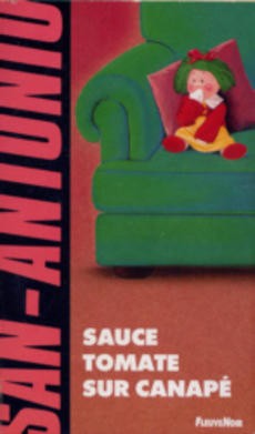 Sauce tomate sur canapé - couverture livre occasion