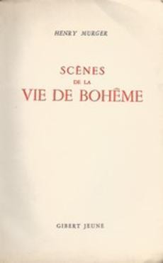 Scènes de la vie de bohême - couverture livre occasion