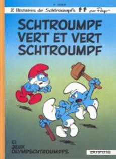 Schtroumpf vert et vert Schtroumpf - couverture livre occasion