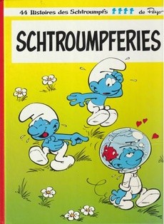 Schtroumpferies - couverture livre occasion